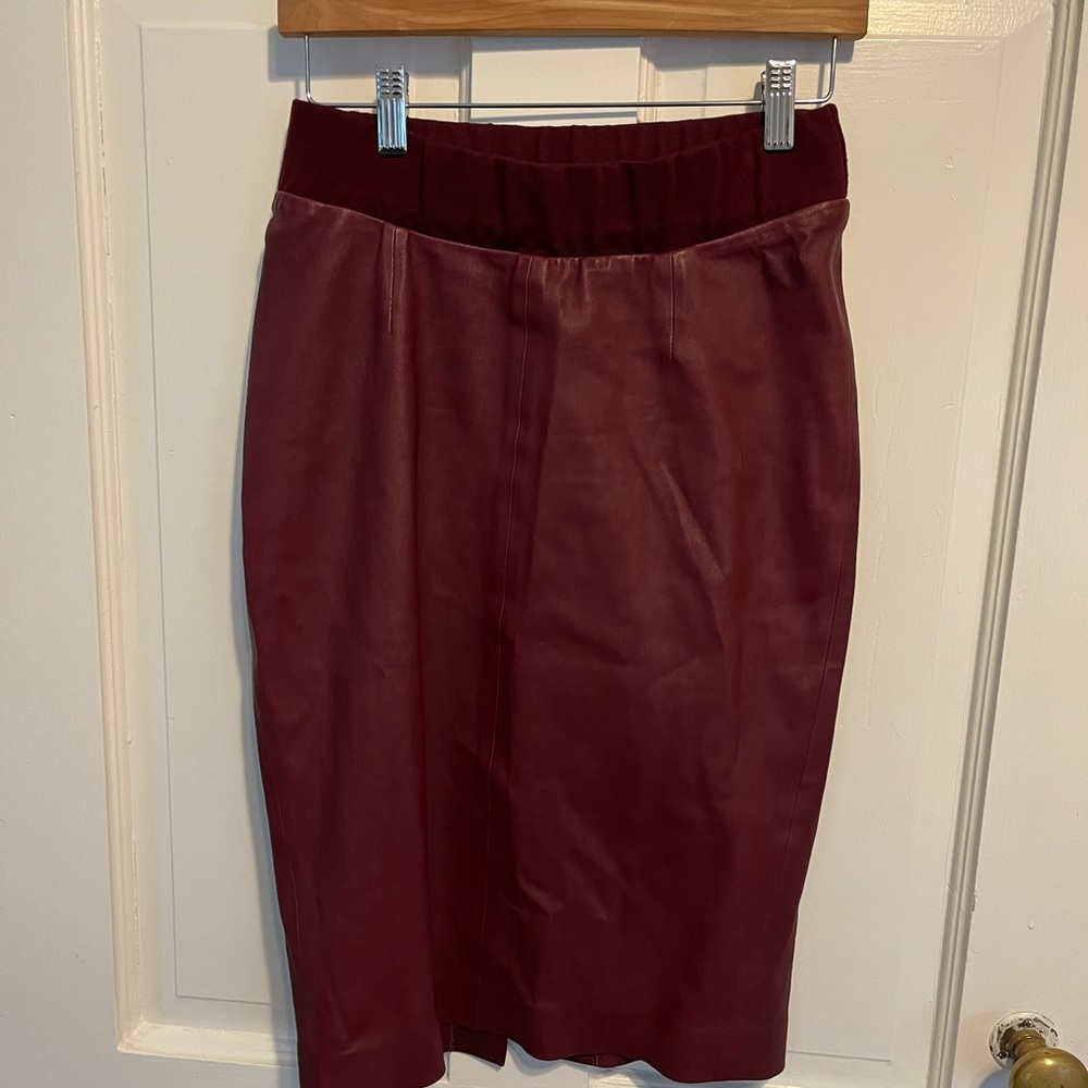Four maternity skirts